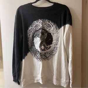 Earthbound Unisex Yin and Yang Sweatshirt